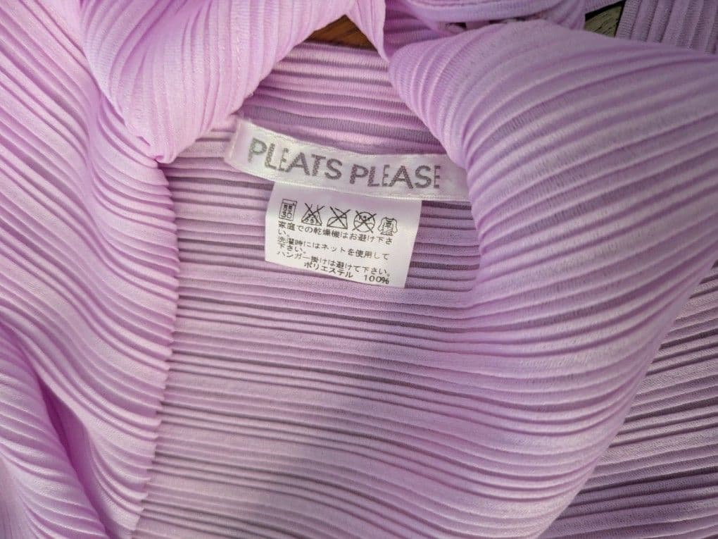 PLEATS PLEASE プリーツプリーツ★ショール羽織ブラウス希少!
