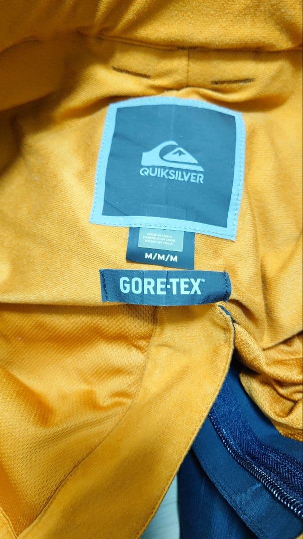 QUIKSILVER GORE-TEX スノーボードパンツ Mサイズ