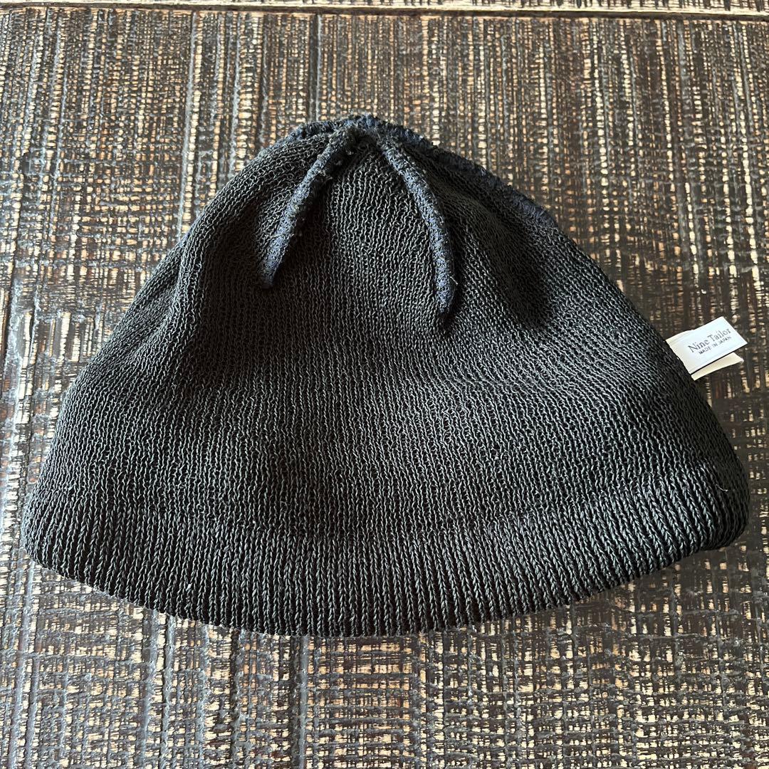 Nine Tailorナインテイラー SILKWATCH シルクワッチキャップ