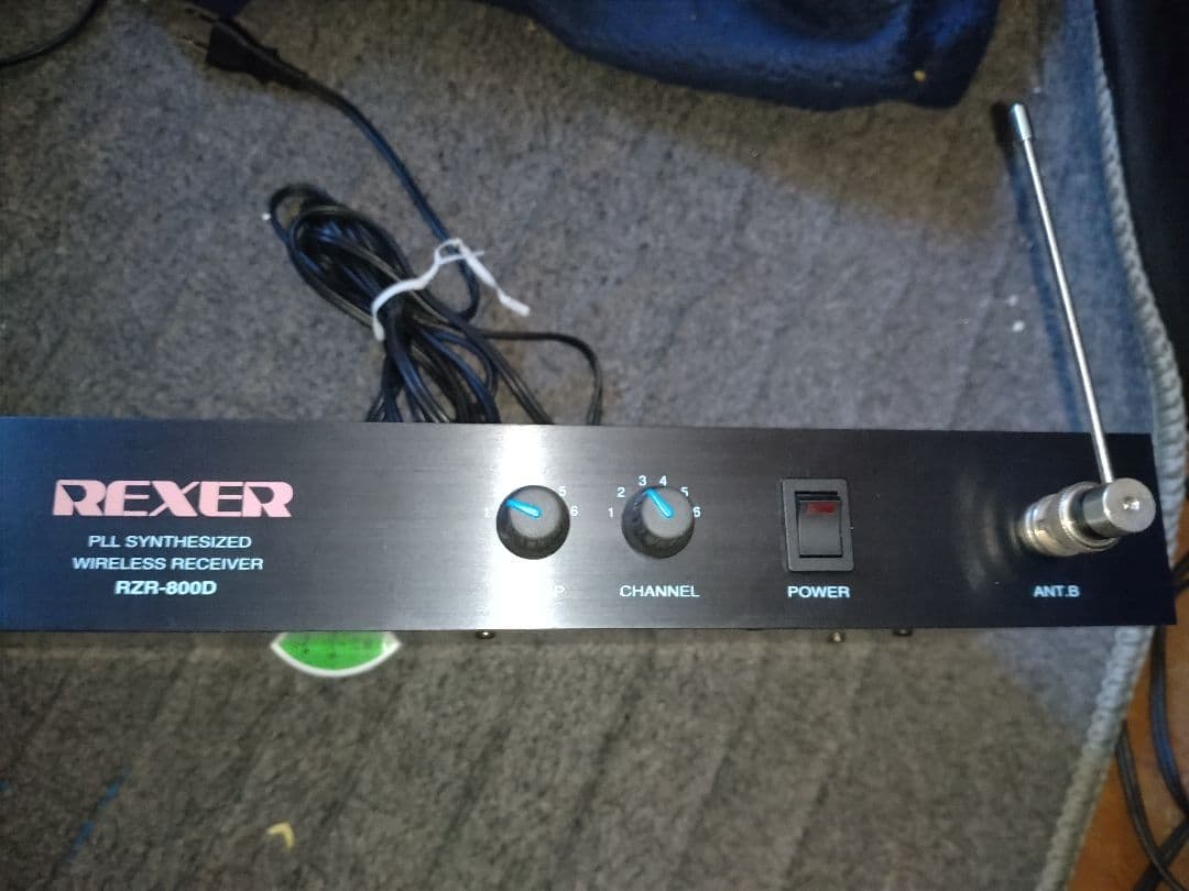 REXER ギター ワイヤレスシステム RZR-800D RZX-800T日本製