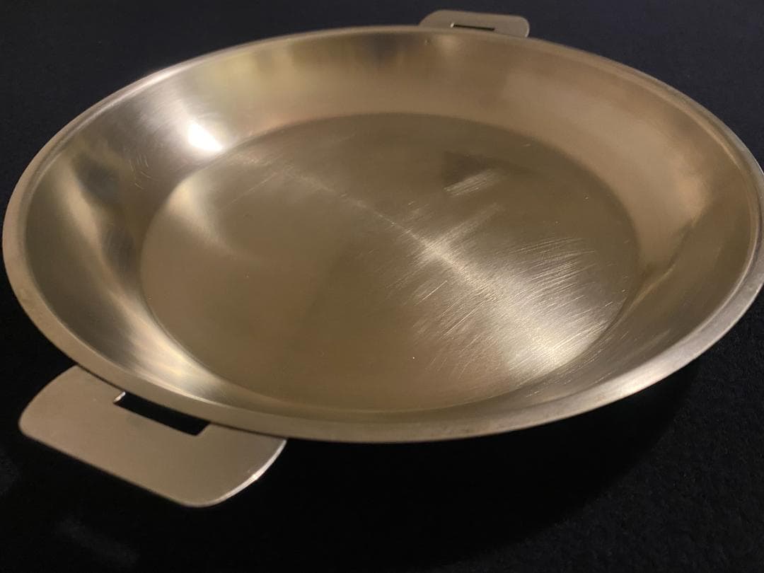 【稀少】クリステル　ステンレスフライパン　28cm（内径 26cm）