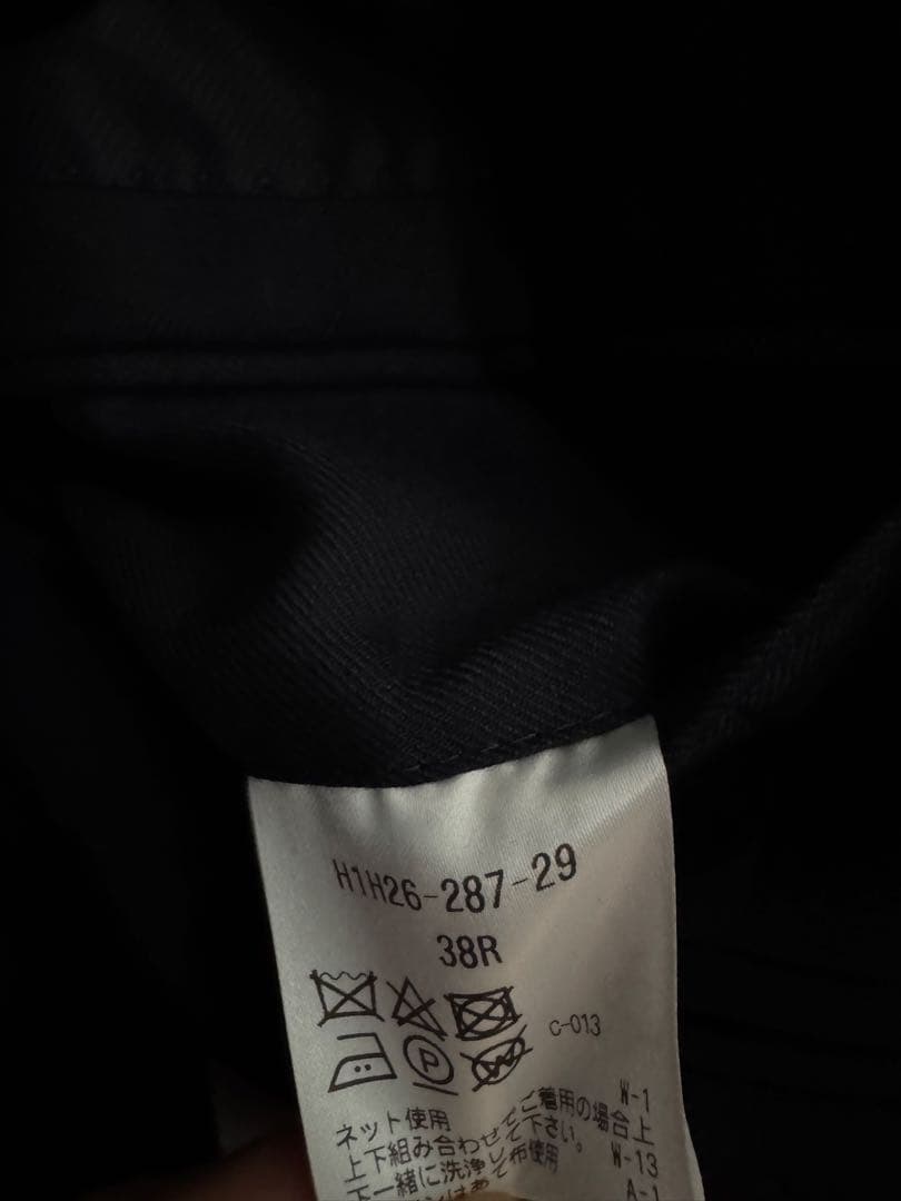 マッキントッシュフィロソフィー　ダークネイビー スーツ&グレーベスト　セット