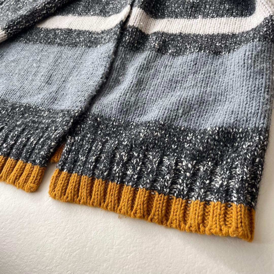 Max Mara グループiBlues Club ロングカーディガン　アルパカ混