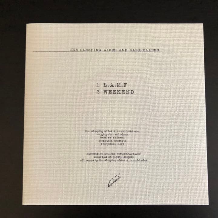 邦楽 The sleeping aides LAMF ep